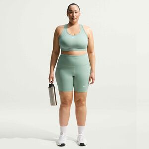 Nike W Nk Swsh Med Spt Bra - steam/white
