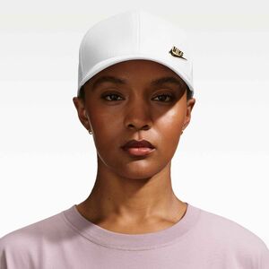 Nike U Nk Df Club Cap S Cb Mtfut L - white/metallic gold