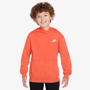 Nike K Nsw Club Flc Hdy Lbr - turf orange/white