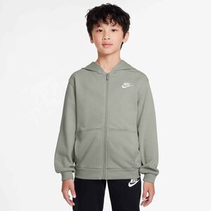 Nike Nike Club Fleece Big Kids French T - spruce fog/white