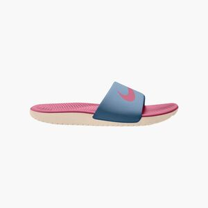 Nike Nike Kawa Little/Big Kids Slides - work blue/peony-chalk