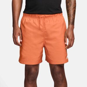 Nike Nike Club MenS Woven Flow Shorts - orange frost/white