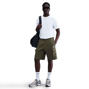Nike Nike Club MenS Fleece Cargo Shorts - medium olive/medium olive/white