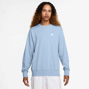 Nike Nike Club MenS French Terry Crew - hydrogen blue/white