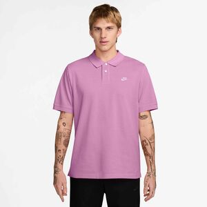 Nike Nike Club MenS Short-Sleeve Polo - lt magenta/white