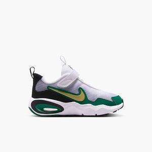 Nike Nike Air Max Nova Little Kids Shoe - white/metallic gold-malachite-black