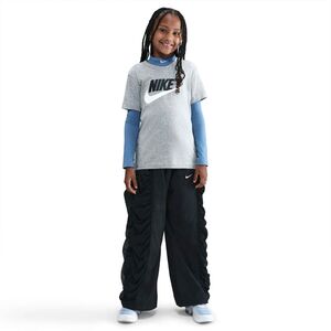 Nike Nike Sportswear Big Kids T-Shirt - dk grey heather/black/white