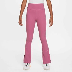 Nike Nike One Girls Dri-Fit Flared Legg - peony/white