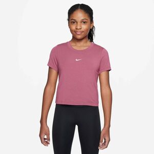 Nike G Nsw Tee Ss Slim Mod Crop - peony