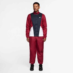 Nike Nike Club MenS Woven Tracksuit - team crimson/white/obsidian/white