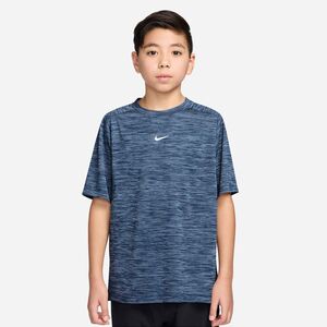 Nike Nike Multi Big Kids Dri-Fit Short- - midnight navy/work blue/htr/white