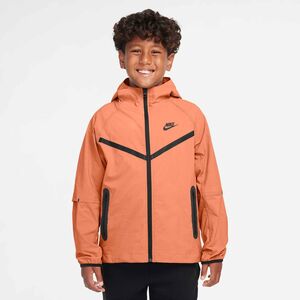 Nike Nike Tech Big Kids (Boys) Woven J - orange frost/black