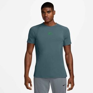 Nike Nike Pro Training MenS Dri-Fit Sho - mineral slate/green strike