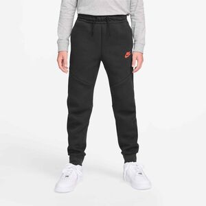 Nike Nike Sportswear Tech Fleece Big Kid - black/black/turf orange