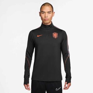 Nike Knvb M Nk Df Strk Drill Top K - black/hyper crimson/hyper crimson