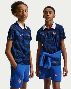 Nike Fff Y Kinder Nk Df Jsy Ss Stad Hm - game royal/metallic copper
