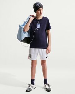 Nike England 2025/26 Stadium Home Big Ki - white/speed red/obsidian/obsidian