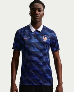 Nike Fff M Nk Df Jsy Ss Stad Hm - game royal/metallic copper