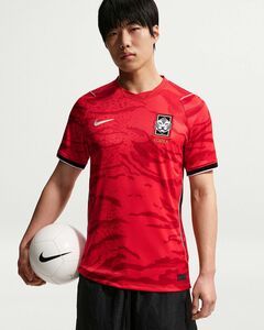 Nike As Kor M Nk Df Jsy Ss Stad Hm - global red/black/white/club gold
