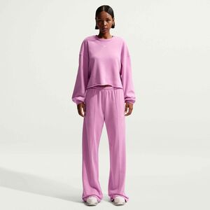 Nike W Nsw Nk Chill Ft Crew (Consumer Fa - lt magenta/sail