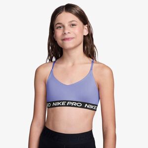 Nike Nike Pro Big Kids (Girls) Indy Br - light thistle/white