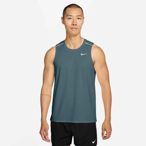 Nike Nike Miler MenS Dri-Fit Running Ta - mineral slate/reflective silv