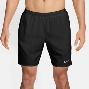 Nike Nike Miler MenS Dri-Fit 7 Brief-L - black/black/reflective silv
