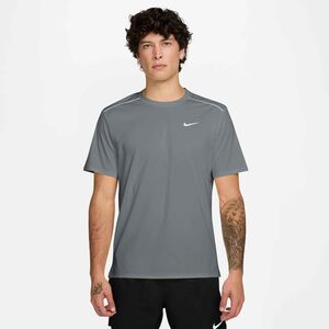 Nike Nike Miler MenS Dri-Fit Uv Short-S - smoke grey/reflective silv