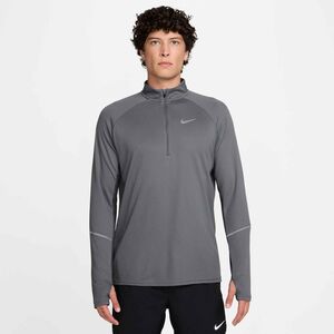 Nike Nike Miler MenS Dri-Fit Uv Long-Sl - smoke grey/reflective silv