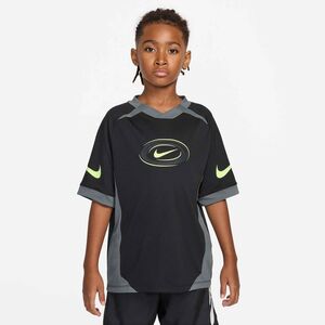 Nike B Nk Df Multi Ss Top Love - black/smoke grey/lt liquid lime