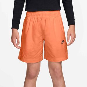 Nike B Nsw Tch Wvn Short - orange frost/black