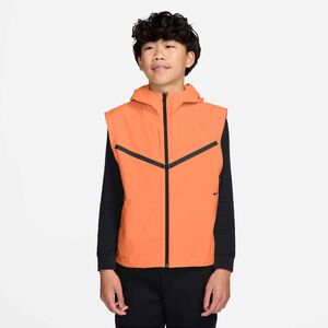 Nike Nike Sportswear Tech Woven Big Kids - orange frost/black