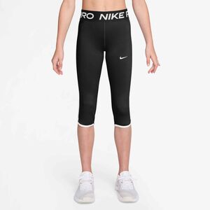 Nike Nike Pro Big Kids (Girls) Trainin - black/black/white/white