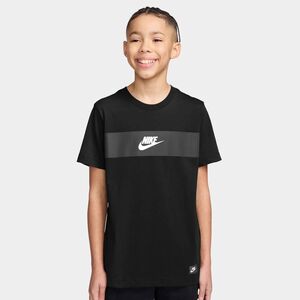 Nike Nike Sportswear Big Kids T-Shirt - black/white