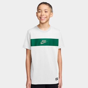 Nike Nike Sportswear Big Kids T-Shirt - white/spruce fog