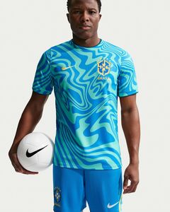 Nike Cbf M Nk Df Acdpr Ss Pm Top - light menta/lt photo blue/canary