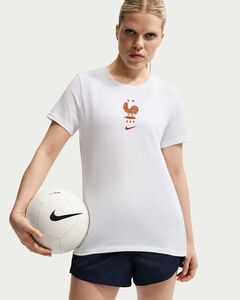 Nike Fff W Nk Crest Tee - white