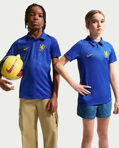Nike Cfc Y Kinder Nk Df Jsy Ss Stad Hm - bright blue/midwest gold/midwest go