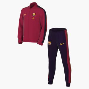 Nike Fcb Lknk Df Strk Trk Suit K - noble red/blackened blue/mineral ye