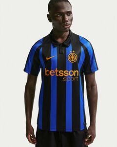 Nike Inter M Nk Df Jsy Ss Stad Hm - lyon blue/black/university gold