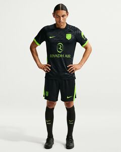 Nike Atm M Nk Df Short Stad Aw - black/volt/volt