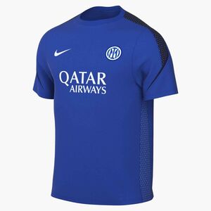 Nike Inter M Nk Df Strk Ss Top K - lyon blue/blue void/blue void/white