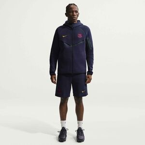 Nike Fcb M Nk Tch Flc Short - blackened blue/mineral yellow