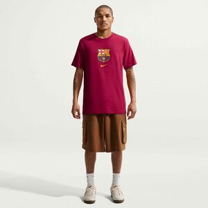 Nike Fcb M Nk Crest Tee - noble red