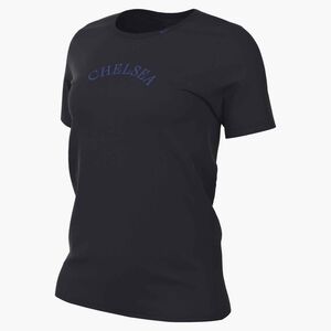 Nike Cfc W Nk Wordmark Tee - pitch blue