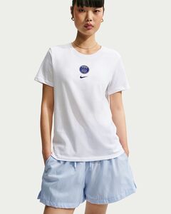 Nike Psg W Nk Crest Tee - white
