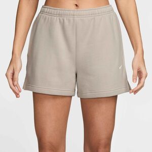 Nike W Nk Stdo Flc Mr Std 4In Shrt - cream ii/sail