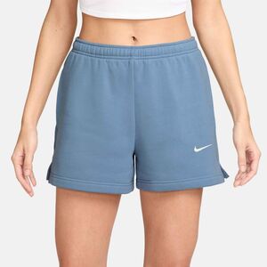 Nike W Nk Stdo Flc Mr Std 4In Shrt - work blue/sail