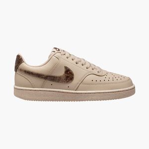 Nike Nike Court Vision Low Premium Women - sanddrift/british khaki-black