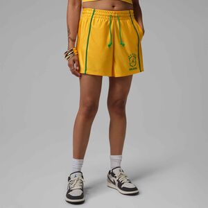 Nike W J Brk Nov Knit Short P6 - varsity maize/lucky green